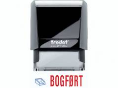 Stempel Trodat Printy 4912 bl&Atilde;&yen;/r&Atilde;&cedil;d tekst bogf&Atilde;&cedil;rt