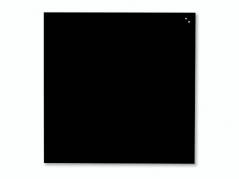 Glastavle Naga magnetisk 1000x1000mm Sort