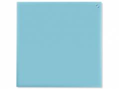 Glastavle Naga magnetisk 1000x1000mm turkis