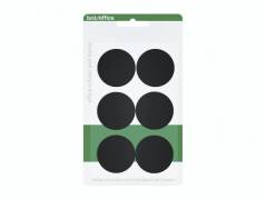 Magneter bnt sort &Oslash;30mm blister 6stk/pak