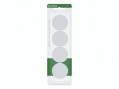 Magneter bnt hvid &Oslash;40mm blister 4stk/pak