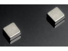 Magnet t/glastavle NAGA st&aring;l firkantet 6stk/pk