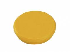 Magneter Dahle 38mm rund gul 10stk/pak 2,5kg b&aelig;rekraft