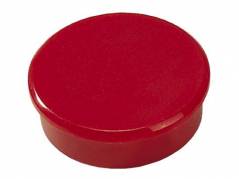Magneter Dahle 38mm rund r&oslash;d 10stk/pak 2,5kg b&aelig;rekraft