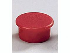 Magneter Dahle 13mm rund r&oslash;d 10stk/pak b&aelig;rekraft 0,1kg