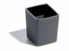 Affaldsbeholder COFFEE POINT Bin/ penneholder m&Atilde;&cedil;rkgr&Atilde;&yen;/sort