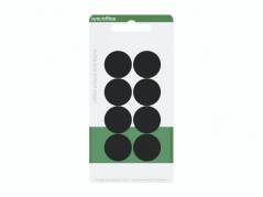 Magneter bnt sort &Oslash;20mm blister 8stk/pak