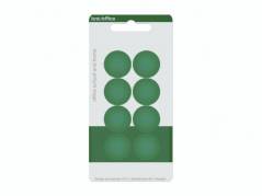 Magneter bnt gr&oslash;n &Oslash;20mm blister 8stk/pak