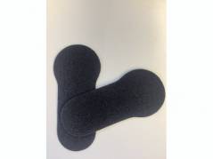 Filt t/tavlevisker Lintex sort Filt t/tavlevisker Lintex sort