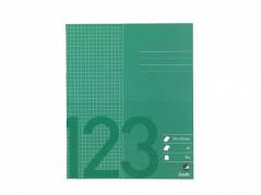 Skoleh&Atilde;&brvbar;fte 17x21 cm kvad. 5x5mm 32 sider 70g gr&Atilde;&brvbar;s gr&Atilde;&cedil;n