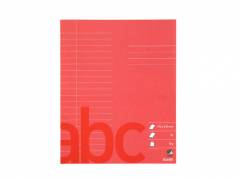 Skoleh&Atilde;&brvbar;fte Bantex 17x21cm lin 20 linjer 32bl 70g r&Atilde;&cedil;d