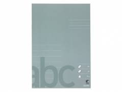 Skoleh&Atilde;&brvbar;fte Bantex A4 lin 8 linjer 40bl 70g st&Atilde;&cedil;v gr&Atilde;&cedil;n