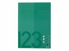 Skoleh&Atilde;&brvbar;fte Bantex A4 kvad 5x5mm 40bl 70g gr&Atilde;&brvbar;sgr&Atilde;&cedil;n