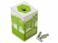 Milj&Atilde;&cedil;kasse t/brugte batterier 120x120x200mm