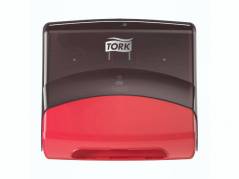 Dispenser Tork Performance W4 sort/r&Atilde;&cedil;d 654008
