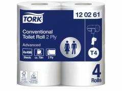 Toiletpapir Tork Advanced T4 2-lags 69m EL 120261 24rul/pak
