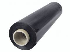 Str&Atilde;&brvbar;kfilm bl&Atilde;&brvbar;st udv.kl&Atilde;&brvbar;b, sort 20my 450mmx300m