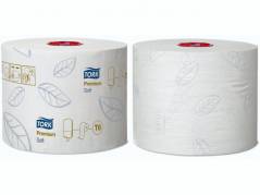 Toiletpapir Tork Mid-Size T6 PremSoft 2-lag 90m 127520 27rl