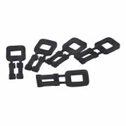 Plasth&Atilde;&yen;ndsp&Atilde;&brvbar;nder sort til 12mm b&Atilde;&yen;nd 1000stk/kar