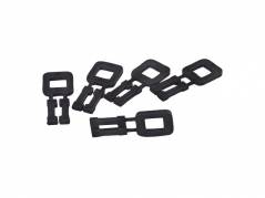 Plasth&Atilde;&yen;ndsp&Atilde;&brvbar;nder sort til 16mm b&Atilde;&yen;nd 1000stk/kar