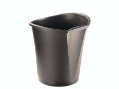 Papirkurv Esselte Basko 18L sort