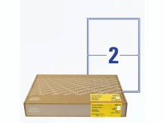 Shippingetiket Avery 199,6x143,5mm 2/ark 300ark/pak