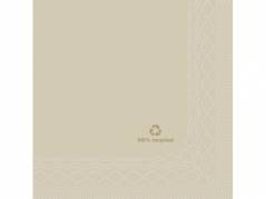 Servietter Tork 2-lags 1/4 fold natur 33cm 200stk/pak