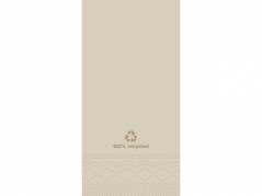Servietter Tork 2-lags 1/8 fold natur 33cm 200stk/pak