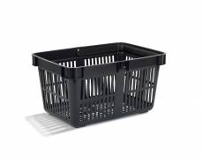 Indk&Atilde;&cedil;bskurv m/h&Atilde;&yen;ndtag sort 27l