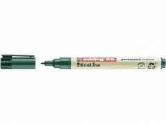 Marker edding 25 EcoLine gr&oslash;n perm. 1mm rund spids