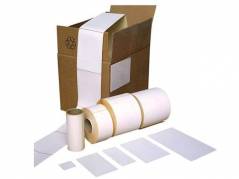 Termoetiket p&Atilde;&yen; rulle hvid ECO 102x191mm 350stk/rul &Atilde;&tilde;25,4mm