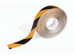 Tape advarsels Duraline Strong 50mmx30m 0,7mm gul/sort
