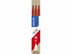 Refill Pilot FriXion r&Atilde;&cedil;d 0,7 medium 3-pack