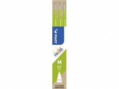 Refill Pilot FriXion lysegr&oslash;n 0,7 medium 3-pack