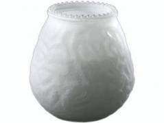 Lysbowle hvid 60 timer 6stk/pak