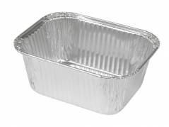 Aluminiumsbakke 250ml m/rullekant 110stk/pak