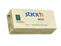 Notes Stick'N gul 38x51mm 90blade/blok