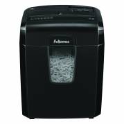 Makuleringsmaskine 8C Fellowes 8 ark P-4 Cross-Cut 4x35mm sort