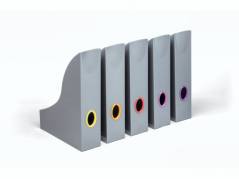 Tidsskriftsamler s&aelig;t a 5 stk VARICOLOR