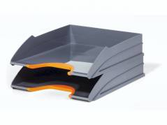 Brevbakkes&aelig;t DUO VARICOLOR orange 2 bakker