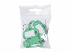 N&oslash;gleskilte BNT plast PET gr&oslash;n