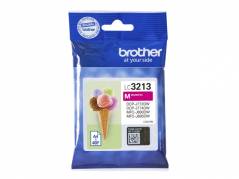 Bl&Atilde;&brvbar;kpatron Brother LC3213M magenta ca. 400 sider