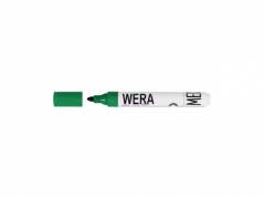 Marker WERA gr&oslash;n permanent rund spids 2mm