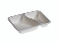 Menusk&Atilde;&yen;l 2-rum SR-fiber/bio-lamineret 350/700ml 250stk/kar