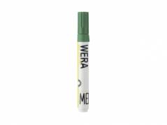 Whiteboardmarker WERA gr&oslash;n kantet spids 1-4mm
