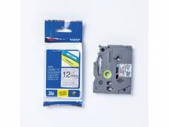 Labeltape Brother TZe-MPSL31 12mmx4m sort/s&Atilde;&cedil;lv m&Atilde;&cedil;nster