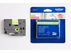 Labeltape Brother TZe-MQG35 12mmx8m hvid p&Atilde;&yen; limegr&Atilde;&cedil;n