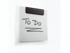 Klemme Durafix clip 60mm 5stk sort selvkl&Atilde;&brvbar;bende magnetisk