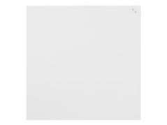 Glastavle Naga magnetisk 100x100cm PURE White