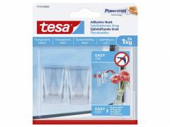 Kl&aelig;bekrog tesa Deco t/faste overflader 1kg 2stk/pak